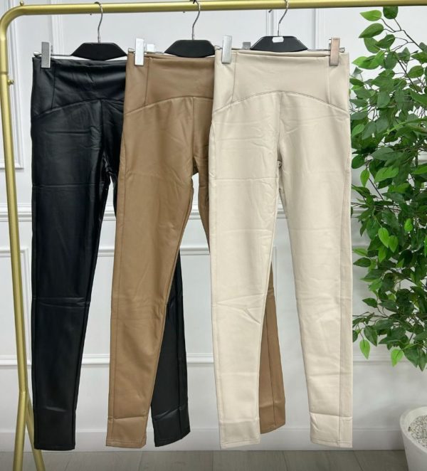 Leggins Polipiel Beige