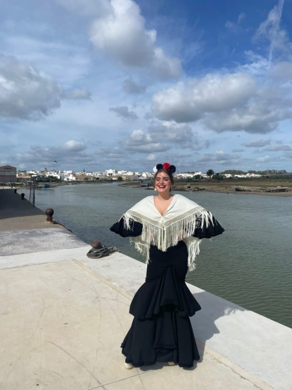 Vestido Flamenca Mayo Negro.