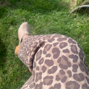 Jeans Reversible Leopardo-Beige