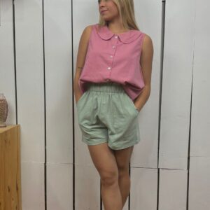 Blusa Safari Rosa