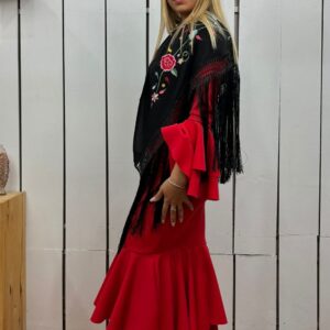 Vestido Flamenca Lola Rojo