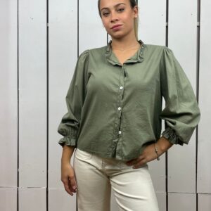 Camisa Salón Caqui