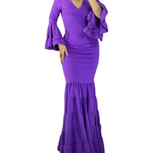 Vestido Flamenca Canastero Cayetana Morado