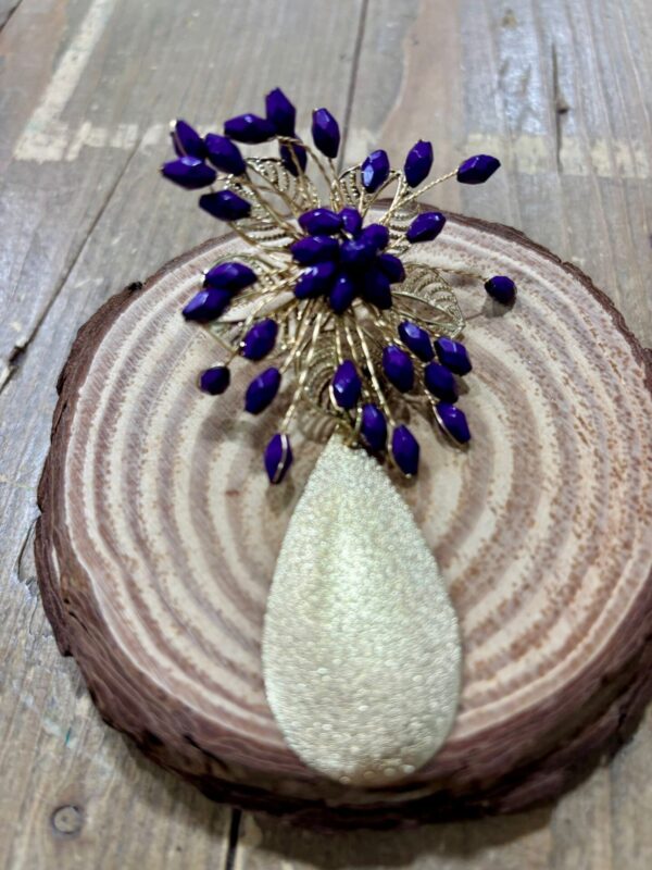 Pendientes Cayetana Morado