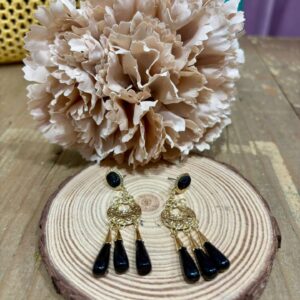 Pendientes Corales Negro