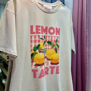 Camiseta Limones Beige