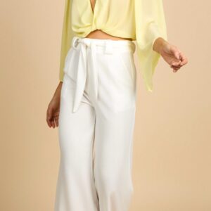 Blusa Gasa Amarilla