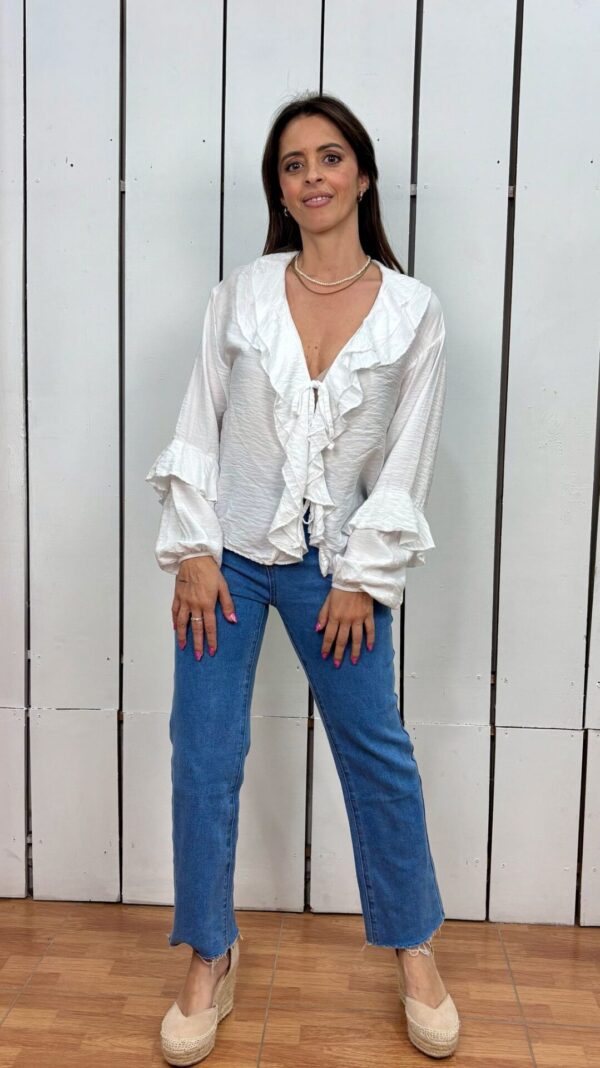 Blusa Sencilla Blanca