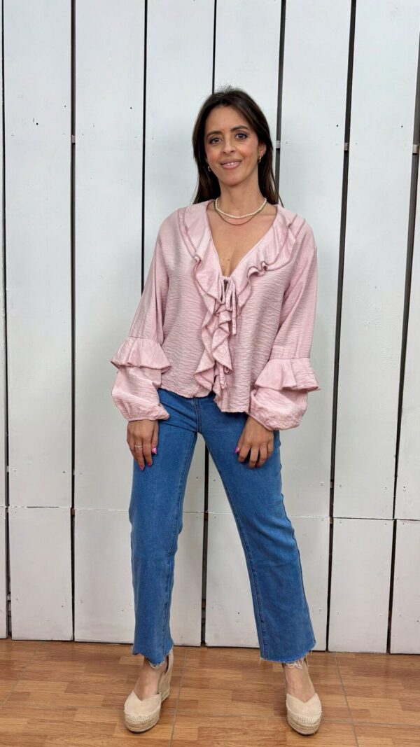 Blusa Sencilla Rosa