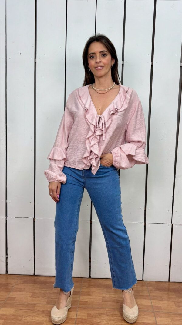 Blusa Sencilla Rosa