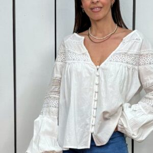 Blusa Romera Blanca
